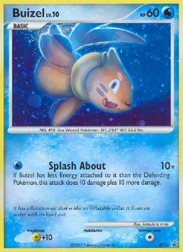Carta Buizel #DP13 do set Diamante & Pérola Promos — Pokémon TCG | Bynx