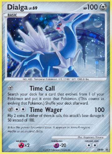Carta Dialga #DP49 do set Diamante & Pérola Promos — Pokémon TCG | Bynx