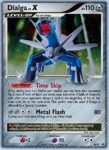 Carta Dialga LV.X #DP37 do set Diamante & Pérola Promos — Pokémon TCG | Bynx