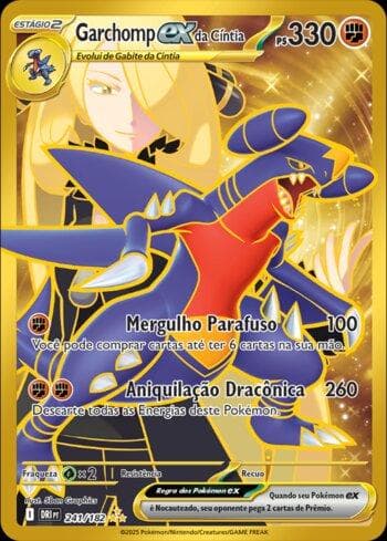Cynthia's Garchomp ex 241/182 — Rivais Predestinados