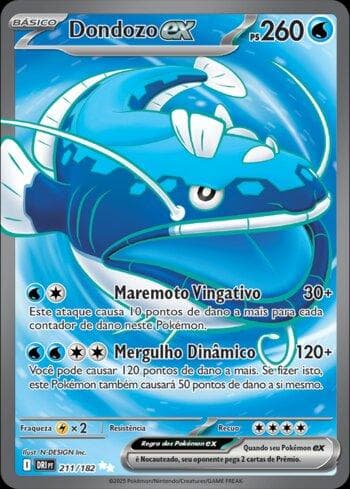 Dondozo ex 211/182 — Rivais Predestinados