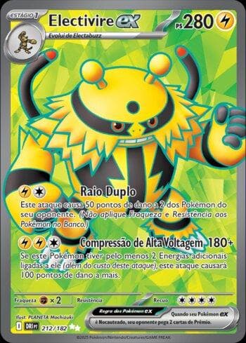 Electivire ex 212/182 — Rivais Predestinados