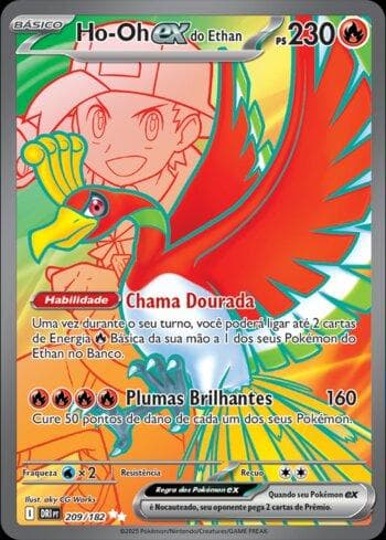 Ethan's Ho-Oh ex 209/182 — Rivais Predestinados
