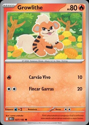 Growlithe 027 — Rivais Predestinados