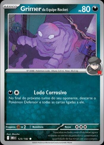 Team Rocket's Grimer 123 — Rivais Predestinados