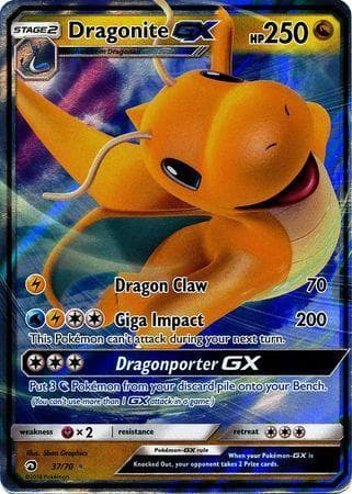 Dragonite-GX 37 — Dragões Soberanos