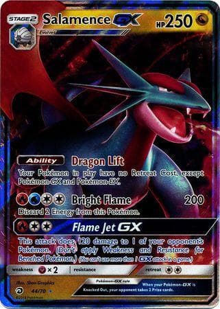 Salamence-GX 44 — Dragões Soberanos