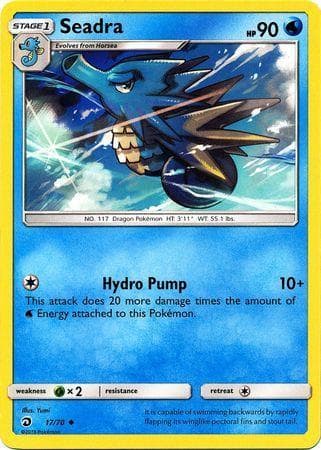 Carta Seadra 17/70 do set Dragões Soberanos — Pokémon TCG | Bynx