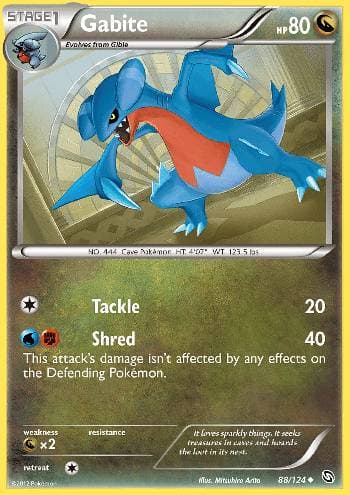 Carta Gabite 88/124 do set Dragões Enaltecidos — Pokémon TCG | Bynx