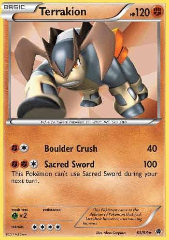 Terrakion 63 — Poderes Emergentes