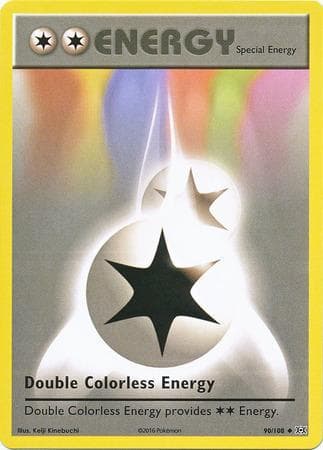 Carta Double Colorless Energy 90/108 do set Evoluções — Pokémon TCG | Bynx