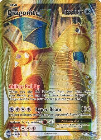 Carta Dragonite-EX 106/108 do set Evoluções — Pokémon TCG | Bynx