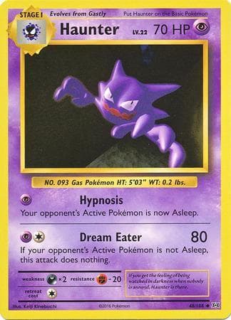 Haunter 048/108 — Evoluções