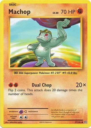 Machop 57 — Evoluções