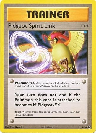 Pidgeot Spirit Link 81 — Evoluções