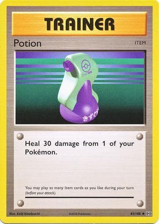Potion 83 — Evoluções