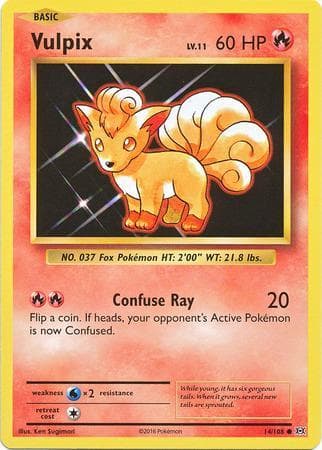 Vulpix 014/108 — Evoluções