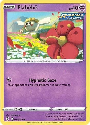Carta Flabébé 71/203 do set Céus em Evolução — Pokémon TCG | Bynx