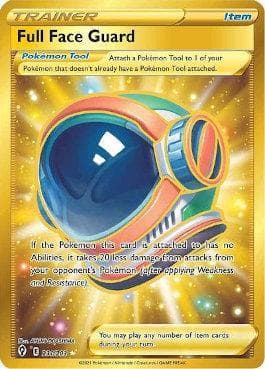 Carta Full Face Guard 231/203 do set Céus em Evolução — Pokémon TCG | Bynx