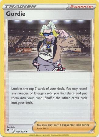 Carta Gordie 149/203 do set Céus em Evolução — Pokémon TCG | Bynx