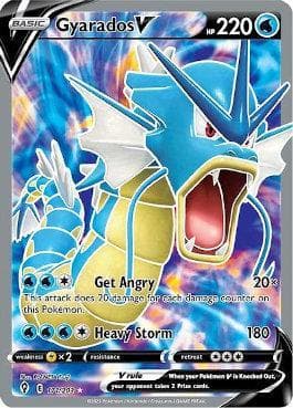 Carta Gyarados-V 171/203 do set Céus em Evolução — Pokémon TCG | Bynx