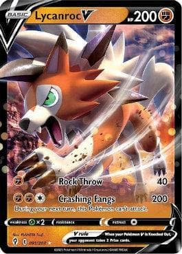 Lycanroc-V 091/203 — Céus em Evolução
