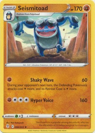 Seismitoad 090/203 — Céus em Evolução
