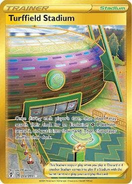 Carta Turffield Stadium 234/203 do set Céus em Evolução — Pokémon TCG | Bynx