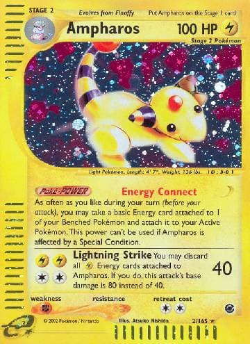 Ampharos 002/165 — Expedition