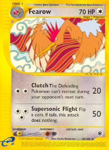 Fearow 045/165 — Expedition