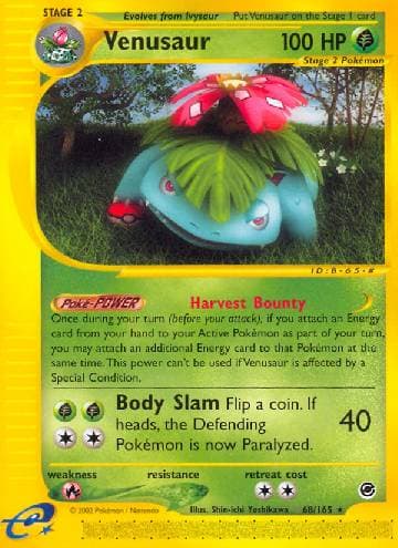 Venusaur 68 — Expedition
