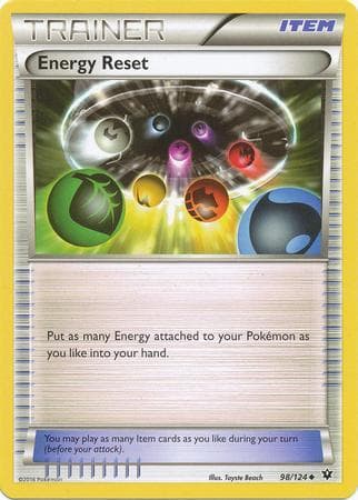 Carta Energy Reset 98/124 do set Fusão de Destinos — Pokémon TCG | Bynx