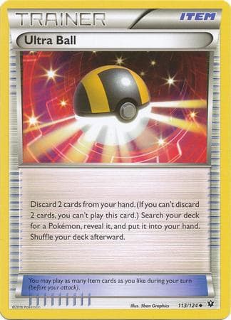 Carta Ultra Ball 113/124 do set Fusão de Destinos — Pokémon TCG | Bynx