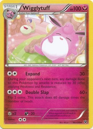 Carta Wigglytuff 66/124 do set Fusão de Destinos — Pokémon TCG | Bynx
