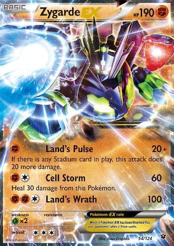 Zygarde-EX 054/124 — Fusão de Destinos
