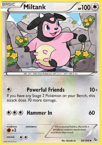 Miltank 83 — Flash de Fogo