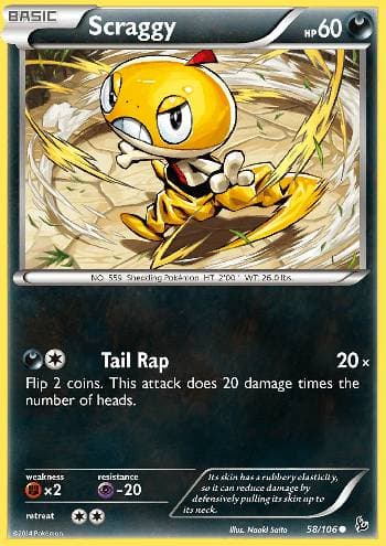 Scraggy 58 — Flash de Fogo