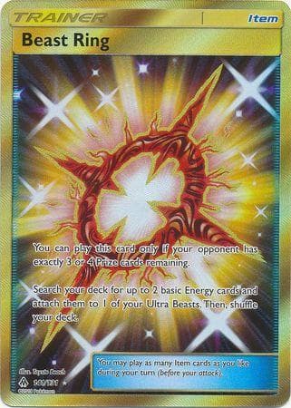 Carta Beast Ring 141/131 do set Luz Proibida — Pokémon TCG | Bynx
