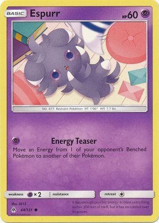 Carta Espurr 44/131 do set Luz Proibida — Pokémon TCG | Bynx