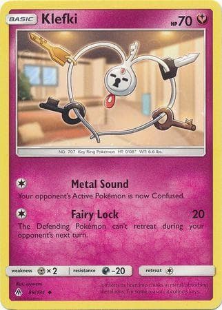Carta Klefki 89/131 do set Luz Proibida — Pokémon TCG | Bynx