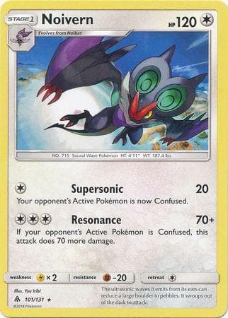 Carta Noivern 101/131 do set Luz Proibida — Pokémon TCG | Bynx