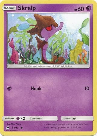 Carta Skrelp 52/131 do set Luz Proibida — Pokémon TCG | Bynx