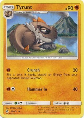 Carta Tyrunt 68/131 do set Luz Proibida — Pokémon TCG | Bynx