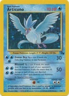 Articuno 02/62 — Fóssil