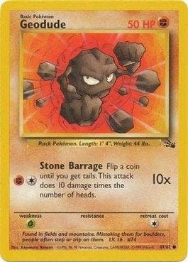 Geodude 47 — Fóssil
