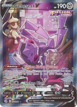 Genesect-V 255 — Golpe Fusão