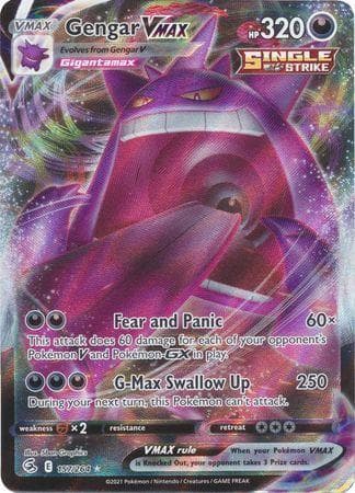 Gengar-VMAX 157 — Golpe Fusão