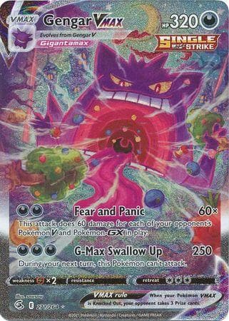 Gengar-VMAX 271 — Golpe Fusão