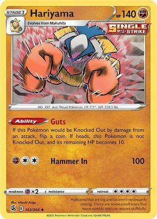 Hariyama 143/264 — Golpe Fusão