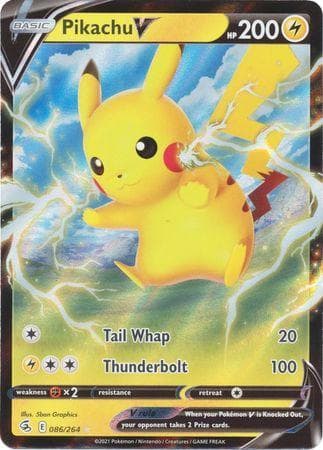 Pikachu-V 86 — Golpe Fusão